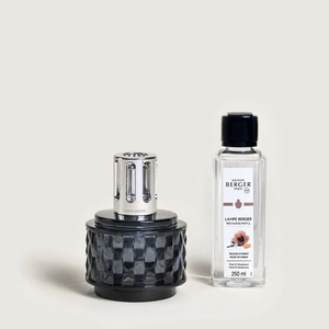 Lampe Berger Lampe Berger Variation Grey Gift Set + 250 ml Velvet of Orient