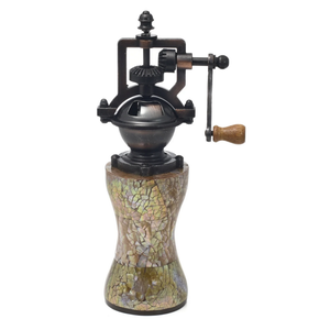 Baroy Salt and Pepper Grinder Brown Mother of Pearl