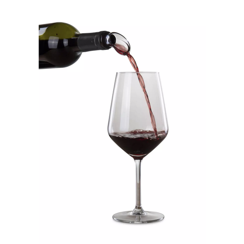 Vacuvin Wine Server Crystal Black Set of 2