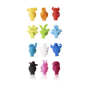 Vacuvin Glass Markers Party People Set of 12