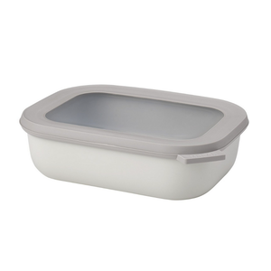 MEPAL Cirqula Multi-Bowl Rectangular 1L Cream