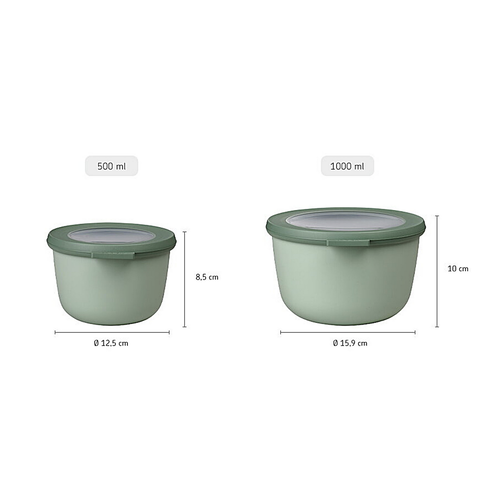 MEPAL Cirqula Multi-Bowl 500ml Cream