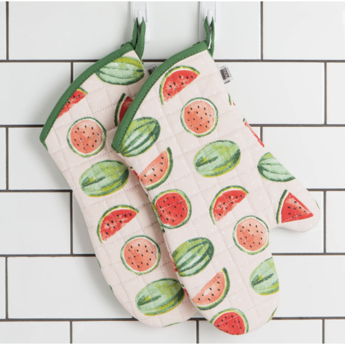 Now Designs Oven Mitt Set Watermelon