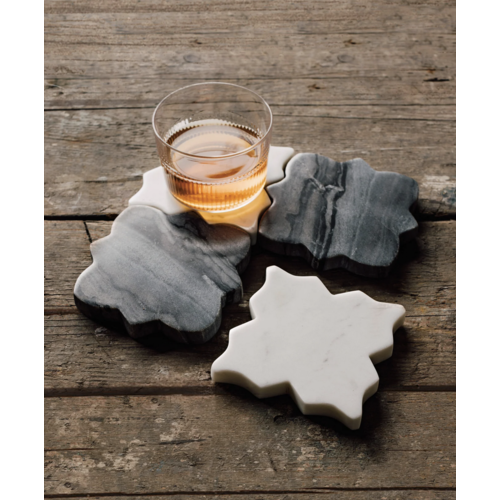 Now Designs Tesselate Marble Coasters Set of 4
