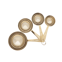 Gold Measuring Cup Set