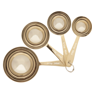 Now Designs Gold Measuring Cup Set