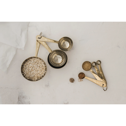 Now Designs Gold Measuring Cup Set
