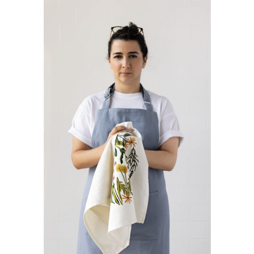 Now Designs Apron Slate Blue