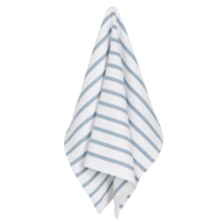 Tea Towel Basketweave Slate Blue