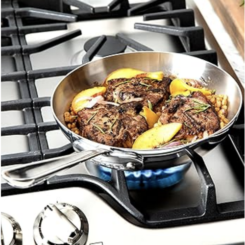 All Clad D3 French Skillet 7.5 inch Fry Pan