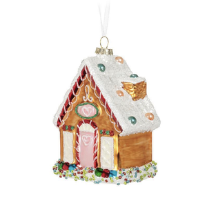 Abbott Glass Gingerbread House Ornament Abbott Glass Gingerbread House Ornament