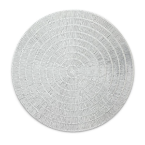Abbott Round Silver Halo Placemat