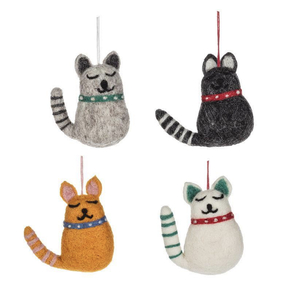 Abbott Cat Ornament Assorted Abbott Cat Ornament Assorted