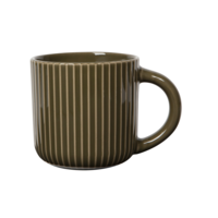 Mug Fluted Olive Branch