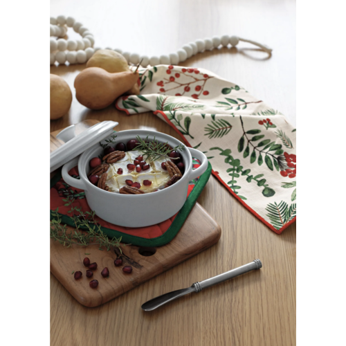 Now Designs Brie Baker White Speckled