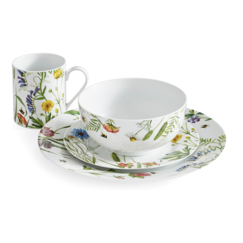 Portmeirion Bumble Bee Dinnerware 16pc Set