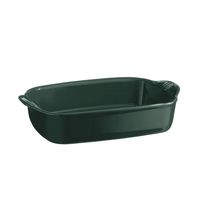 Emile Henry Individual Rectangular Baker Cedar Green