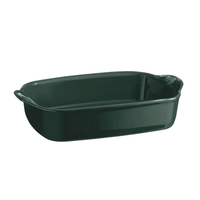 Emile Henry Small Rectangular Baker Cedar Green