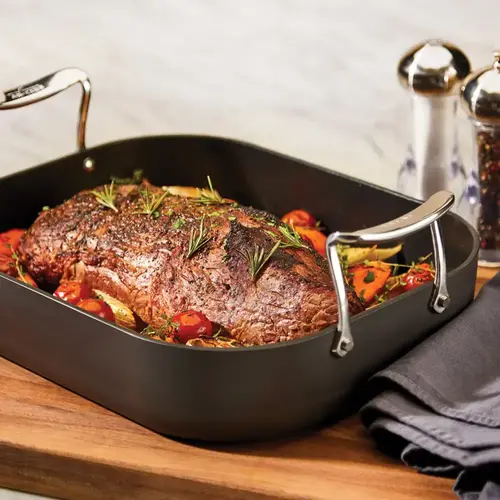 All Clad HA1 Grey Roaster Non Stick 25 lb Turkey