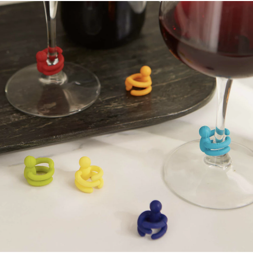 Endurance People Stemware Markers Set of 6 Endurance People Stemware Markers Set of 6