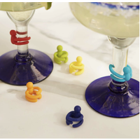 People Stemware Markers Set of 6