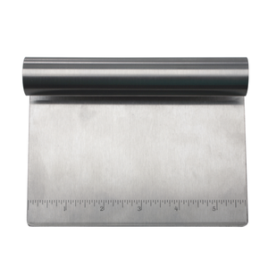 Dough Scraper with Measurements Stainless Steel