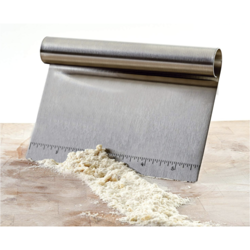 Dough Scraper with Measurements Stainless Steel Dough Scraper with Measurements Stainless Steel