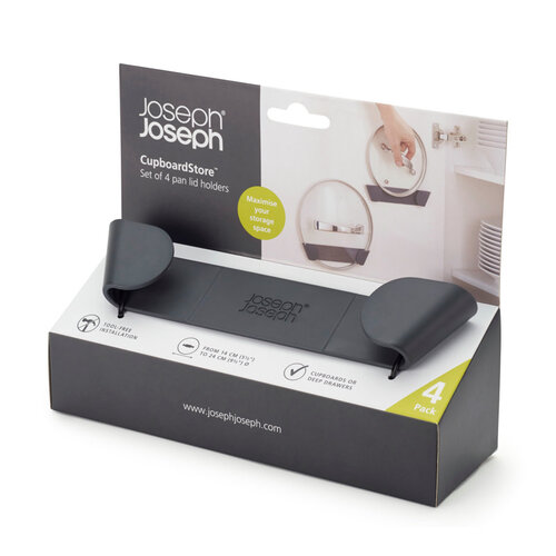 Joseph Joseph Joseph Joseph CupBoard Store Pan Lid Holders Set of 4