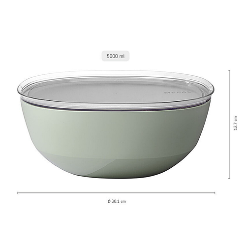 MEPAL Silueta Serving Bowl With Lid Cream