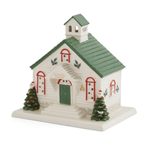 Spode Christmas Tree LED Village School House Spode Christmas Tree LED Village School House