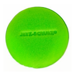 Jetz Scrubz The Original Magic Jetz Scrubber Sponge Round Lime Green