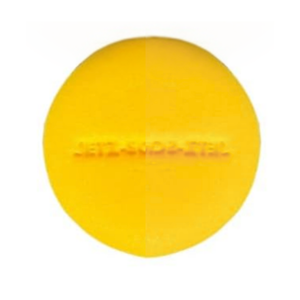 Jetz Scrubz The Original Magic Jetz Scrubber Sponge Round Yellow