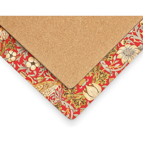 Pimpernel Placemats Red Morris Strawberry Thief Set of 4 Pimpernel Placemats Red Morris Strawberry Thief Set of 4
