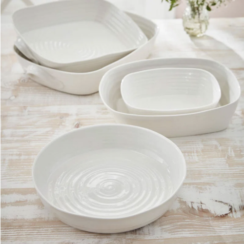 Sophie Conran Sophie Roasting Dish Round 11 Inch White