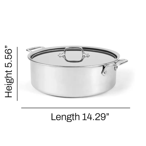 All Clad D3 Stock Pot 6 Qt