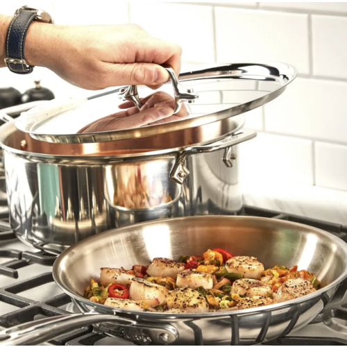 All Clad D3 Stock Pot 6 Qt