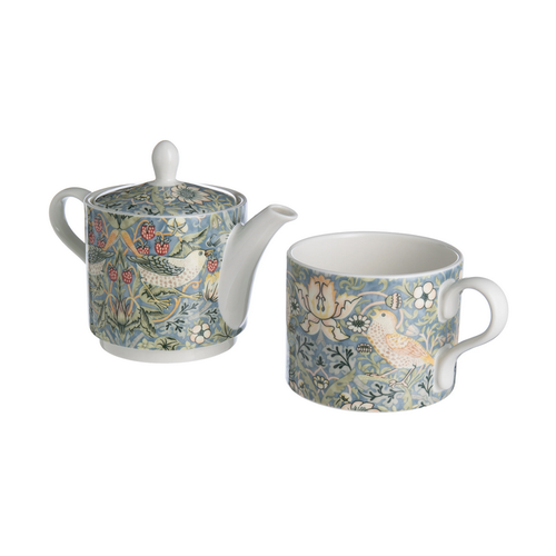 Spode Tea for One 10oz Strawberry Thief