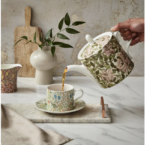 Spode Teapot 4 Cup Honeysuckle