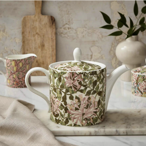 Spode Teapot 4 Cup Honeysuckle