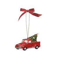 Christmas Tree Bringing Home the Tree Ornament