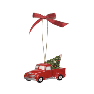 Spode Christmas Tree Bringing Home the Tree Ornament Spode Christmas Tree Bringing Home the Tree Ornament