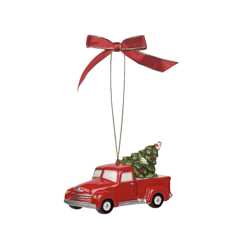 Spode Christmas Tree Bringing Home the Tree Ornament Spode Christmas Tree Bringing Home the Tree Ornament