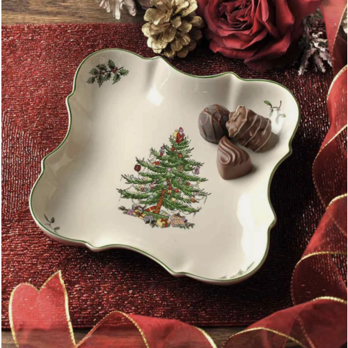 Spode Christmas Tree Devonia Tray Spode Christmas Tree Devonia Tray