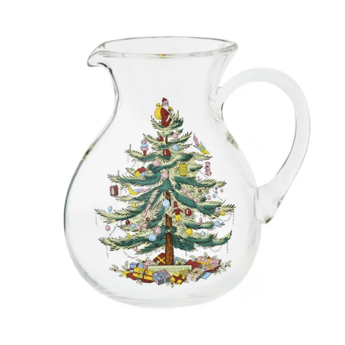 Spode Christmas Tree Glass Pitcher 3.4L Spode Christmas Tree Glass Pitcher 3.4L