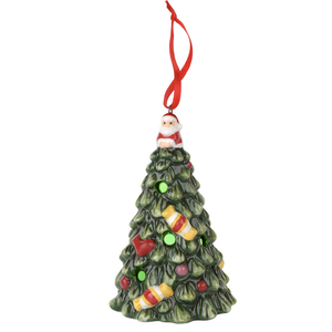 Spode Christmas Tree Multi Colour LED Tree Ornament Spode Christmas Tree Multi Colour LED Tree Ornament