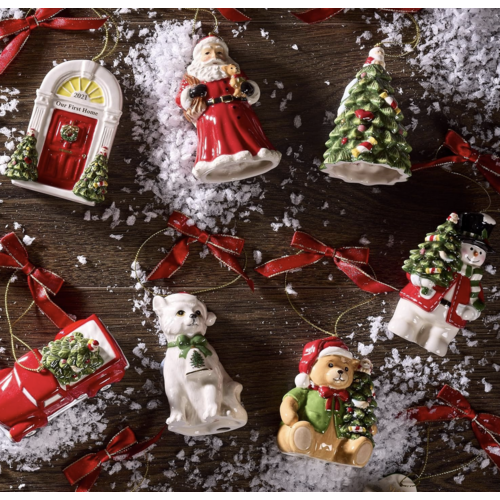 Spode Christmas Tree Multi Colour LED Tree Ornament Spode Christmas Tree Multi Colour LED Tree Ornament