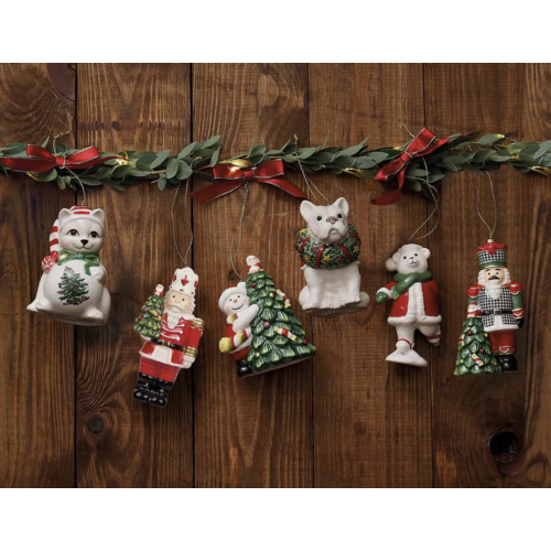 Spode Christmas Tree Playful Kitten Ornament Spode Christmas Tree Playful Kitten Ornament