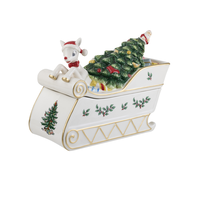 Christmas Tree Rudolph Cookie Jar