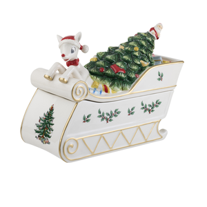 Spode Christmas Tree Rudolph Cookie Jar Spode Christmas Tree Rudolph Cookie Jar