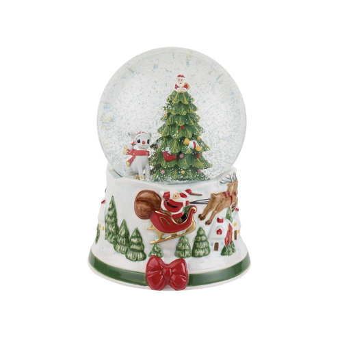 Spode Christmas Tree Rudolph Snow Globe Spode Christmas Tree Rudolph Snow Globe